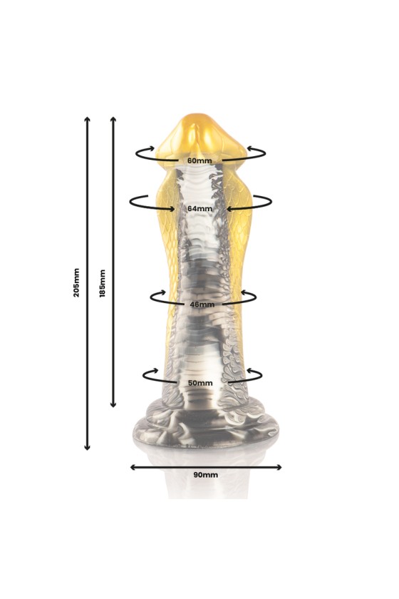 EPIC - DRAKON DILDO YELLOW COBRA