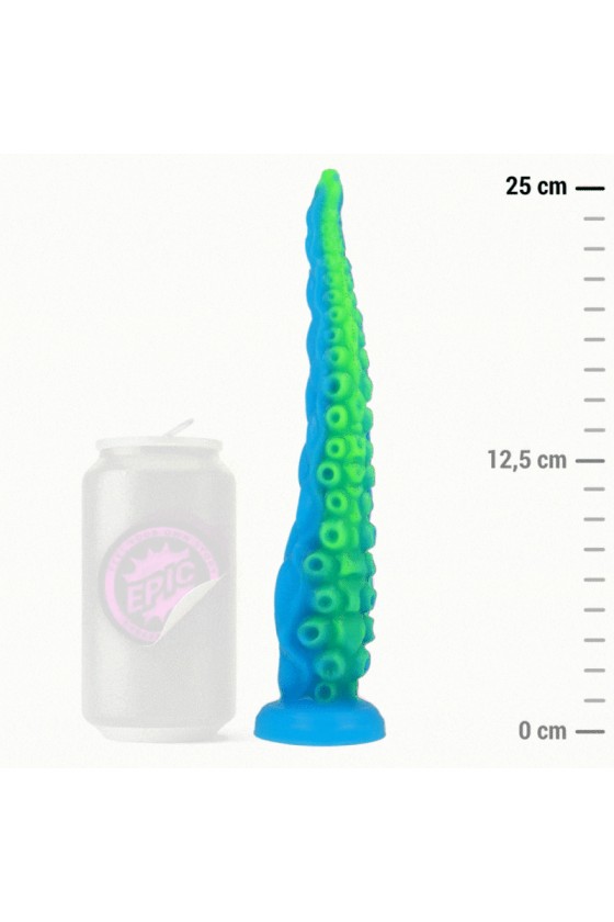 EPIC - DILDO TENTÁCULO DELGADO FLUORESCENTE SCYLLA TAMAÑO PEQUEÑO