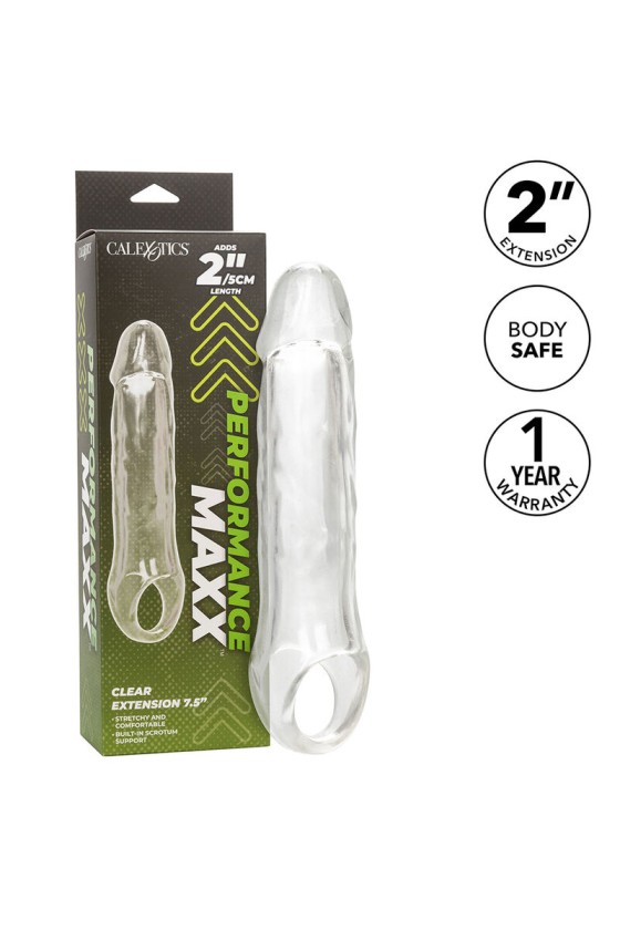 CALIFORNIA EXOTICS - EXTENSION PERFORMANCE MAXX CLEAR 7,5 TRANSPARENTE