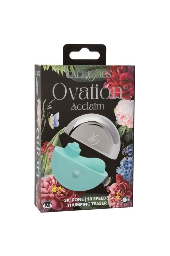 CALIFORNIA EXOTICS – OVATION ACCLAIM STIMULATOR AQUA GREEN