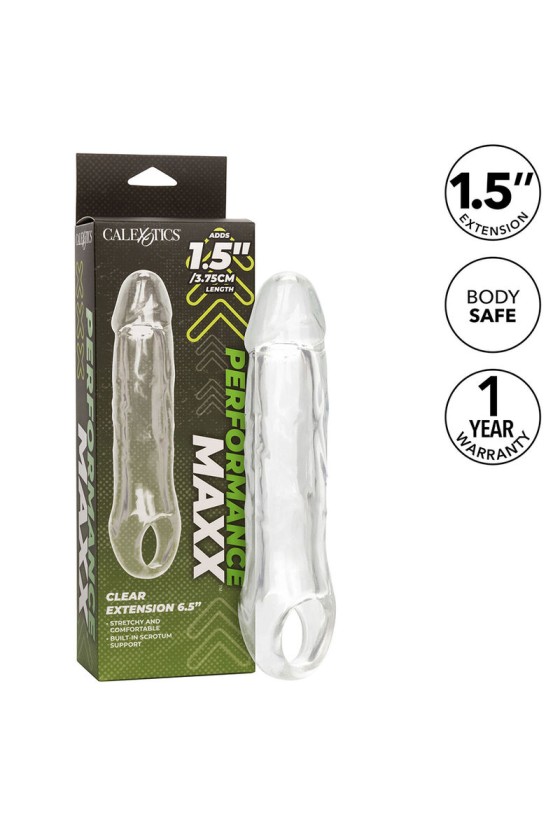 CALIFORNIA EXOTICS - EXTENSION PERFORMANCE MAXX CLEAR 6,5 TRANSPARENTE