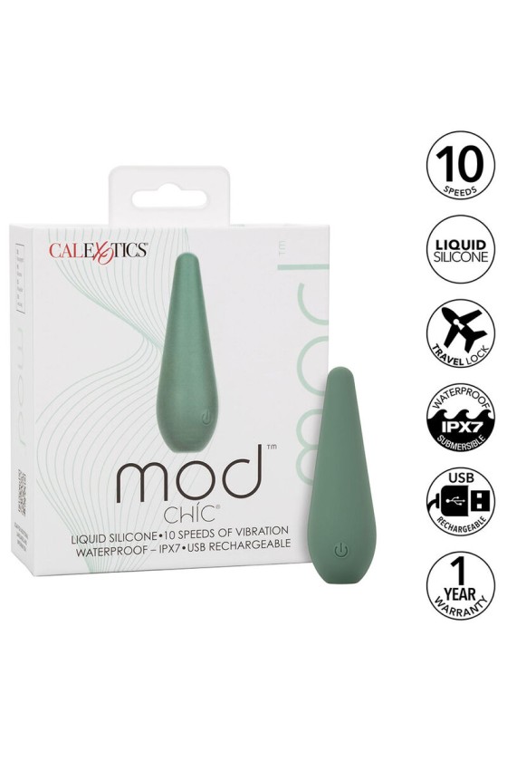 CALIFORNIA EXOTICS - MOD CHIC STIMULATOR GREEN