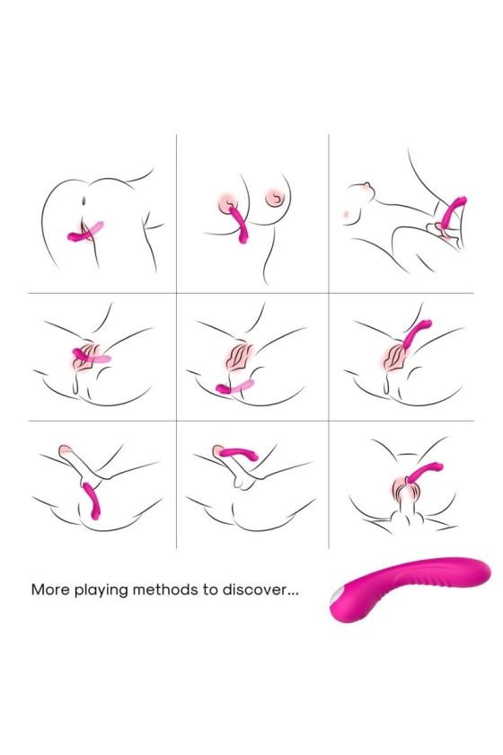 ARMONY - LEGEND VIBRATOR SILIKON FUCHSIA