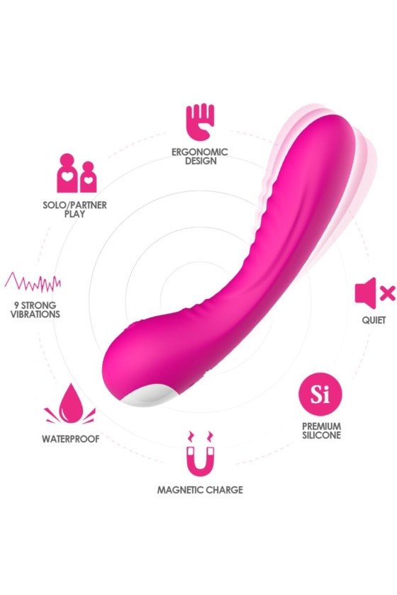 ARMONY - LEGEND VIBRADOR SILICONA FUCSIA