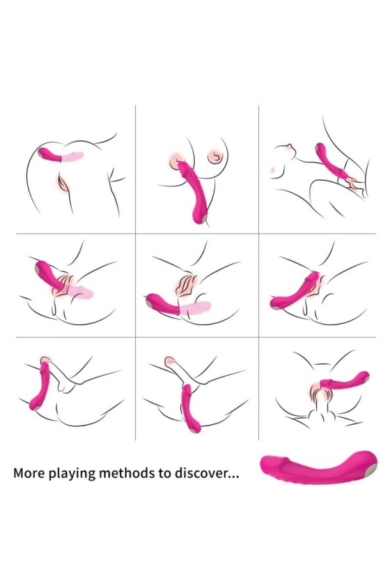 ARMONY - DILDO VIBRATOR G-SPOT SILIKON FUCHSIA