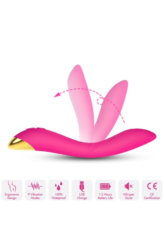 ARMONY - FLAMINGO-VIBRATOR MIT MEHREREN POSITIONEN PINK