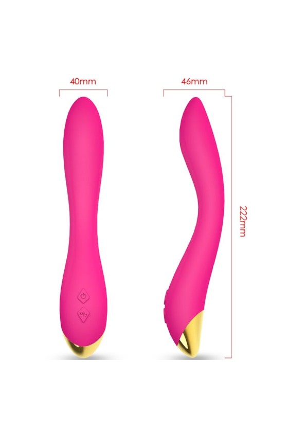 ARMONY - FLAMINGO VIBRADOR MULTPOSIÇÃO FÚCSIA