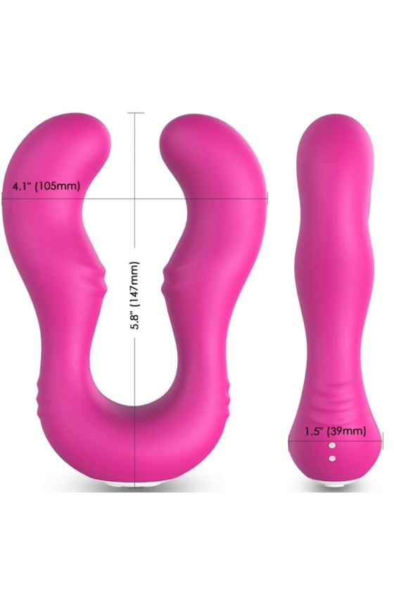 ARMONY - SERAPH VIBRADOR DOBLE MANDO A DISTANCIA FUCSIA