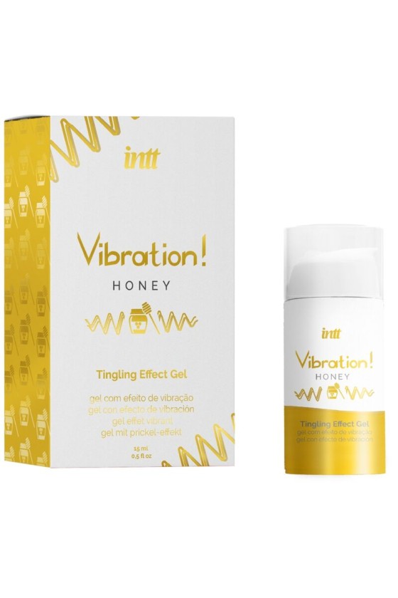 INTT - KRAFTVOLLES INTIMATISTIMULANS HONIG-FLÜSSIGE VIBRATORGEL 15 ML