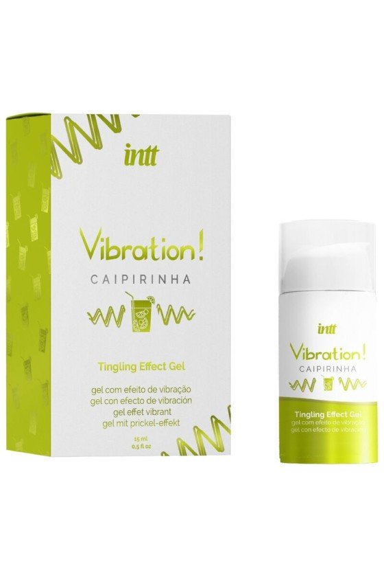 INTT - GEL VIBRATEUR LIQUIDE CAIPIRINHA PUISSANT STIMULANT INTIME 15 ML