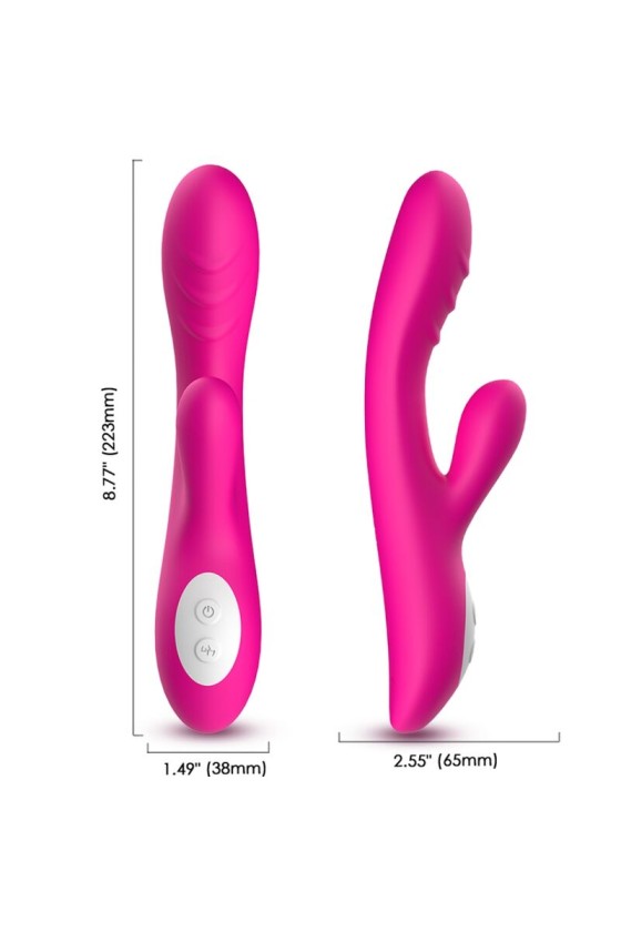 ARMONY - CHISPA VIBRADOR EFECTO CALOR FUCSIA