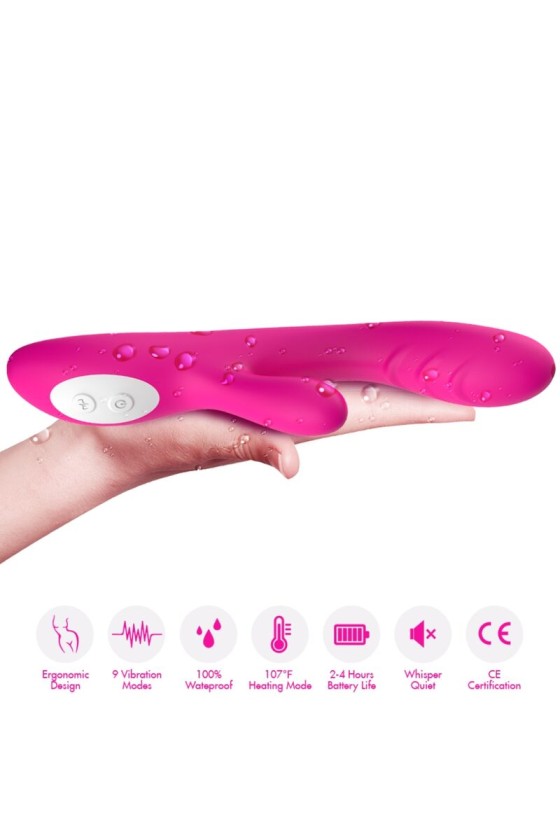 ARMONY - CHISPA VIBRADOR EFECTO CALOR FUCSIA