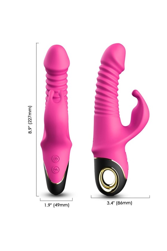 ARMONY - VIBRATORE ZING DILDO CONIGLIO FUCSIA