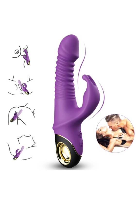 ARMONY - ZING DILDO VIBRATOR KANINCHEN LILA