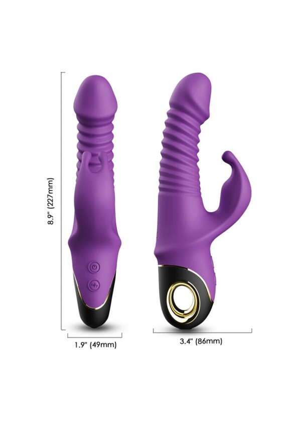 ARMONY - ZING DILDO VIBRATOR KANINCHEN LILA