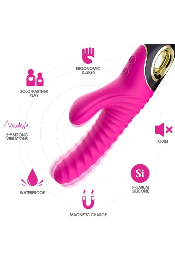 ARMONY - ETERNITY VIBRATOR SILICONE FUCHSIA