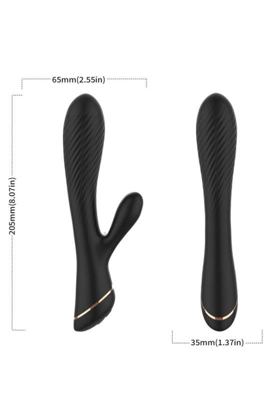 ARMONY - VIBRADOR COELHO SILICONE PRETO