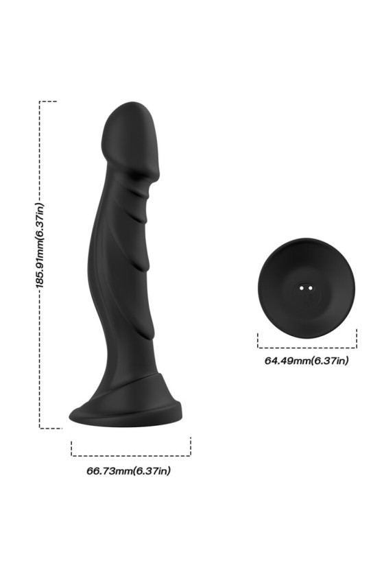 ARMONY - DILDO VIBRATOR  ANAL PLUG FERNBEDIENUNG SCHWARZ