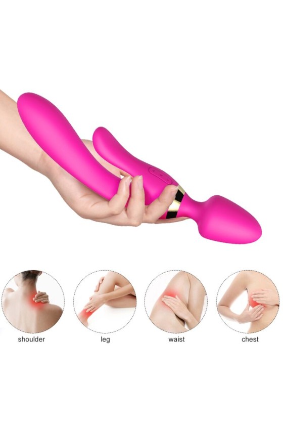 ARMONY - MASAJEADOR VIBRADOR CONEJO FUCSIA