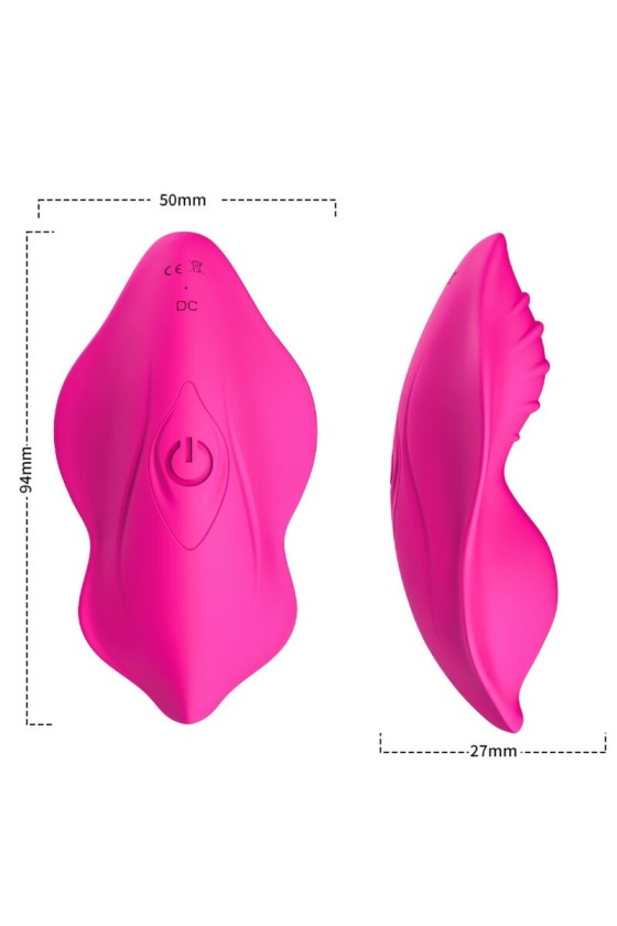 ARMONY - WHISPER WEARABLE PANTIES VIBRATEUR TÉLÉCOMMANDE FUCHSIA