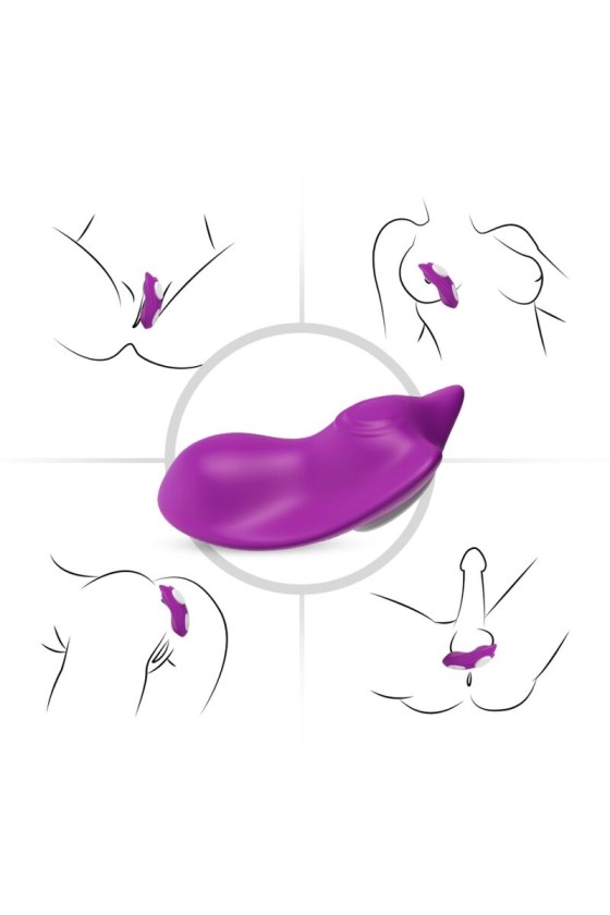 ARMONY - BUTTERFLY WEARABLE PANTIES VIBRATOR REMOTE CONTROL PURPLE