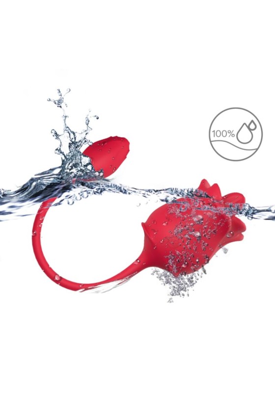 ARMONY - ROSA STIMULATOR  VIBRATOR COLA RED