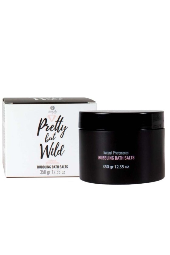 SECRETPLAY - PRETTY BUT WILD BUBBLING BATH SALTS 350 GR