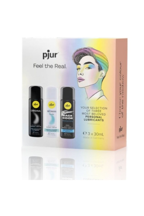 PJUR - PRIDE SET PREMIUM GLEITMITTEL 3 X 30 ML