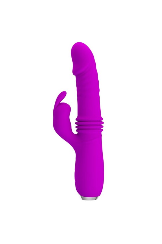 PRETTY LOVE - DOROTHY PURPLE RECHARGEABLE RABBIT VIBRATOR