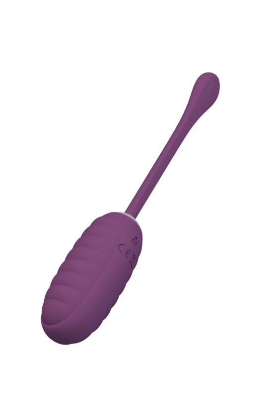 PRETTY LOVE - CASPER PURPLE RECHARGEABLE VIBRATING EGG