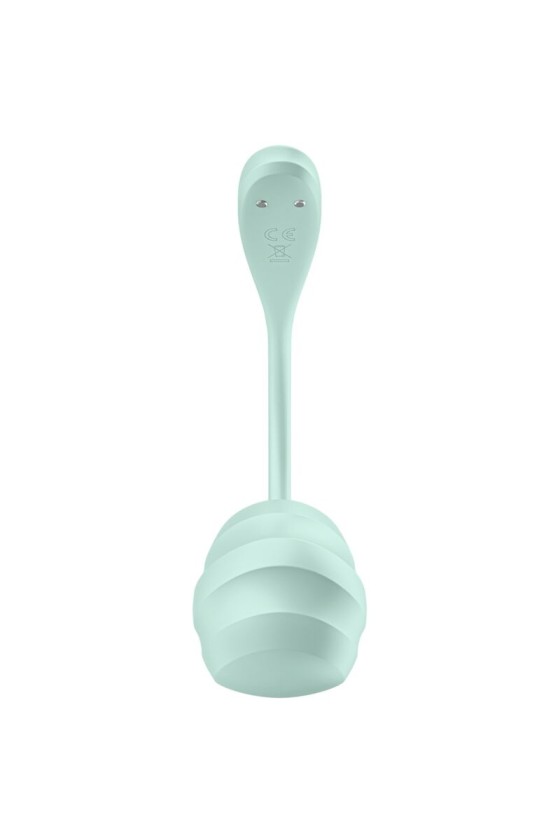 SATISFYER - ESTIMULADOR DE PÉTALA LISA G-POINT ÁGUA VERDE APLICATIVO GRATUITO