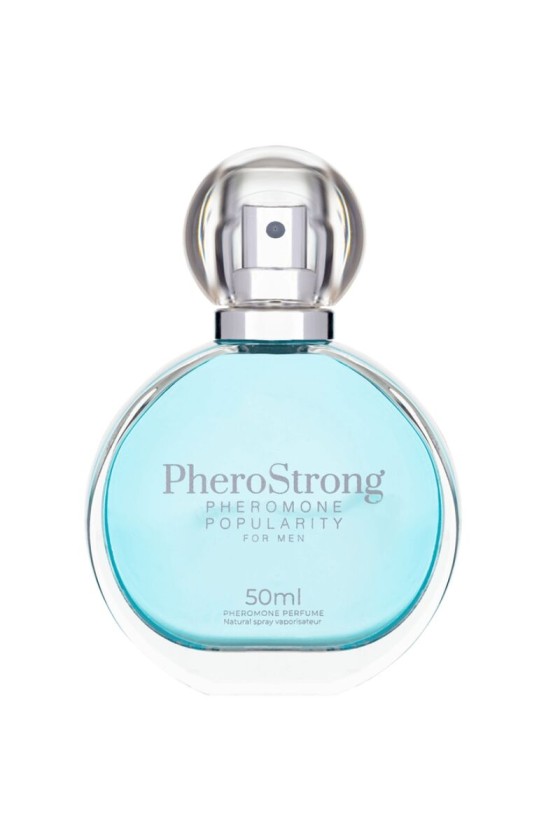 PHEROSTRONG - PERFUME DE FEROMONAS POPULARIDAD PARA HOMBRE 50 ML