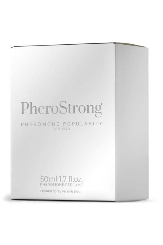 PHEROSTRONG - PERFUME DE FEROMÔNIOS POPULARIDADE PARA HOMENS 50 ML