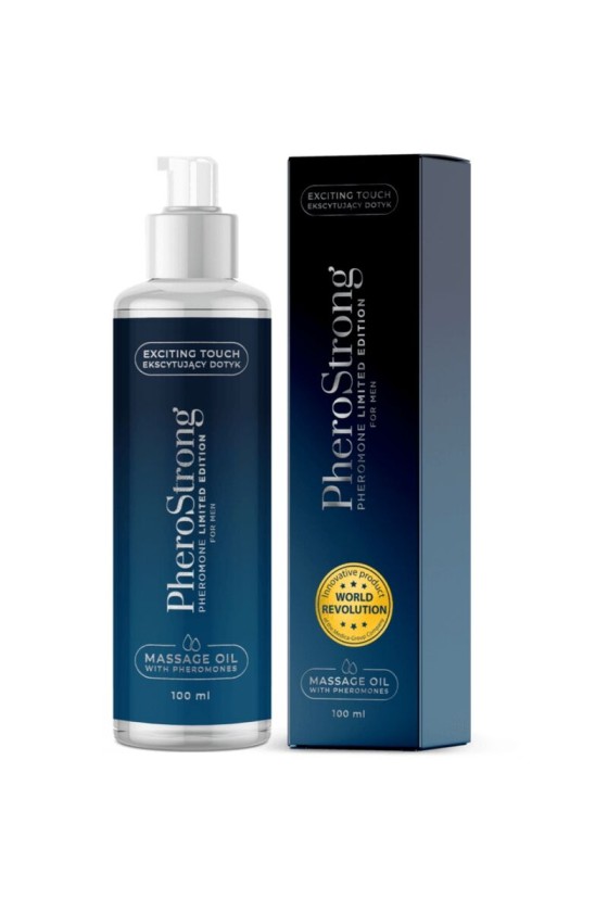 PHEROSTRONG - ÓLEO DE MASSAGEM EDIO LIMITADA HOMEM 100 ML