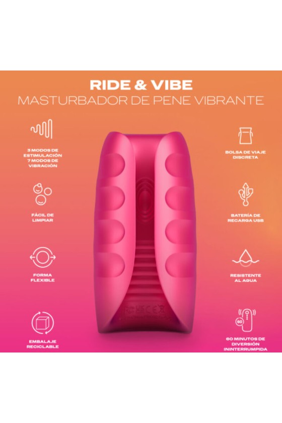 DUREX - MASTURBATEUR VIBRATEUR TOY RIDE  VIBE