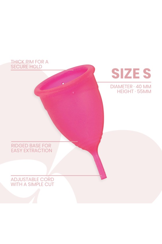 INTIMICHIC - MENSTRUAL CUP MEDIZINISCHES SILIKON - GRÖSSE S