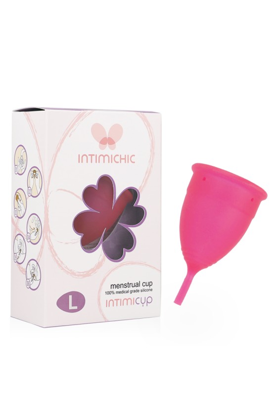 INTIMICHIC - COPA MENSTRUAL DE SILICONA GRADO MÉDICO - TALLA L