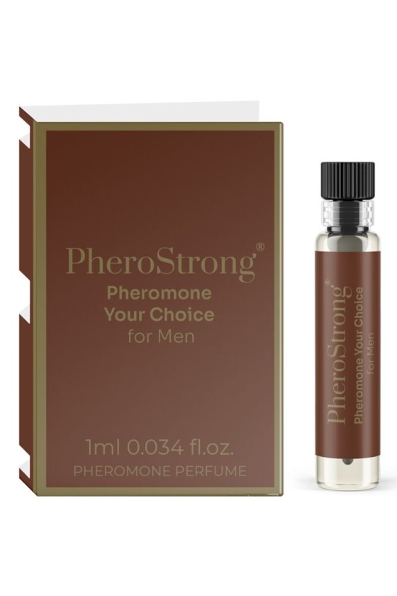 PHEROSTRONG - PHEROMONE PERFUME YOUR CHOICE FOR MEN 1 ML