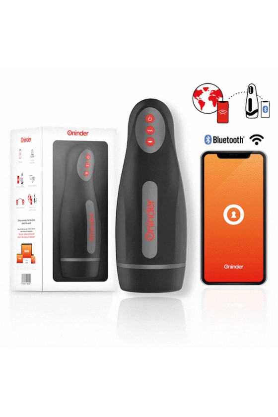 ONINDER - MASTURBATEUR MASCULIN RECHARGEABLE SEOUL 10 VITESSES - APPLICATION GRATUITE