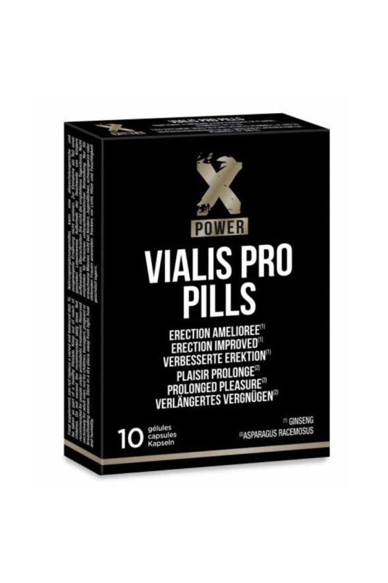 X POWER - VIALIS PRO 勃起增强胶囊...