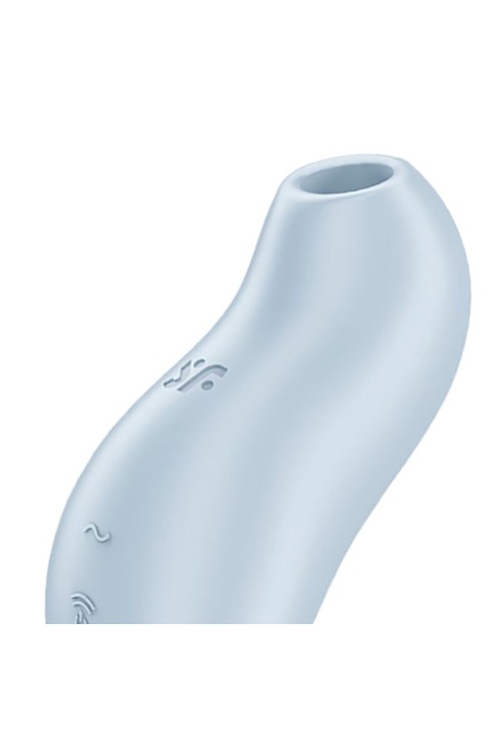 SATISFYER - POCKET PRO 1 阴蒂刺激器 浅蓝色