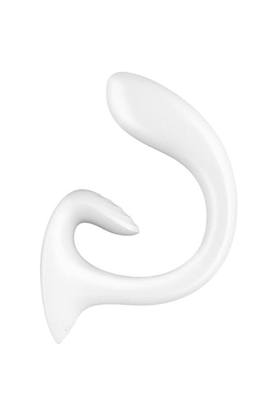 SATISFYER - G FOR GODDESS 1 RABBIT VIBRATOR WHITE