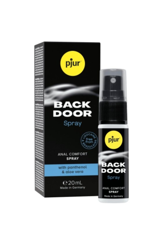 PJUR - SET DE LUBRICANTE ANAL Y SPRAY PARA PUERTA TRASERA