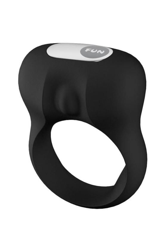 FUN FACTORY - ANILLO PARA EL PENE CON VIBRACIÓN CONSTANTE NEGRO