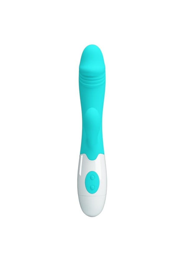 PRETTY LOVE - SNAPPY G-SPOT VIBRATOR AQUA GREEN