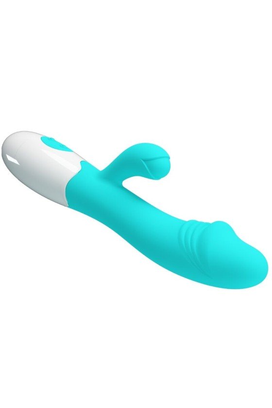 PRETTY LOVE - SNAPPY G-SPOT VIBRATOR AQUA GREEN