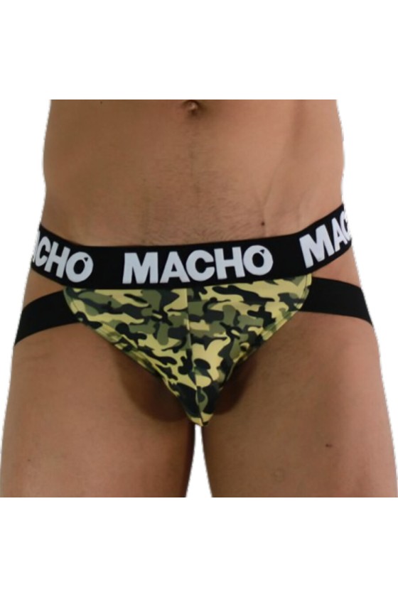 MACHO - MX25A JOCK LYCRA AMARELO S