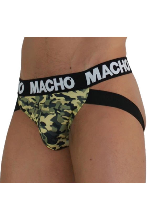 MACHO - MX25A JOCK LYCRA JAUNE S