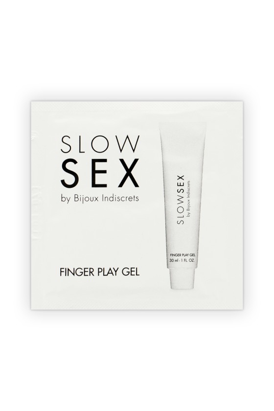 BIJOUX - SLOW SEX MASSAGEGEL MIT FINGERSPIEL EINZELDOSIS