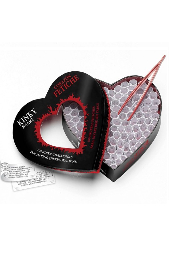 TEASE  PLEASE - KINKY HEART  CORAZON FETICHE